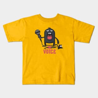 The great singer takes the stage Kids T-Shirt